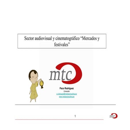 1. donde presentar proyectos audiovisuales