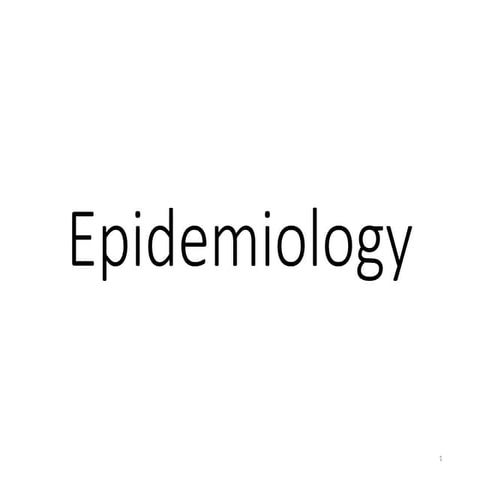 1-Epidemiologywqqqqweerqqqrrreeweeeeeeeee