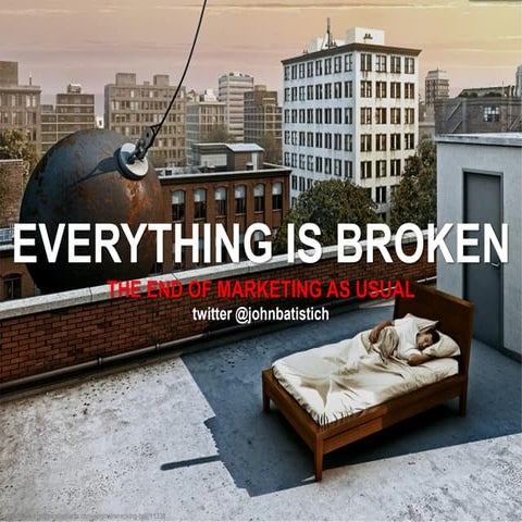 Everything is Broken - Westfield Retail presentation -