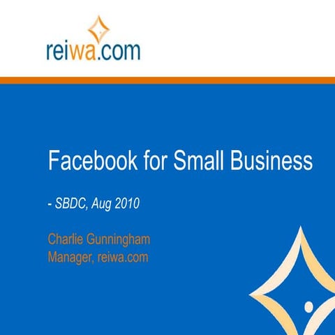 Facebook for small business