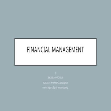1 financial management-s