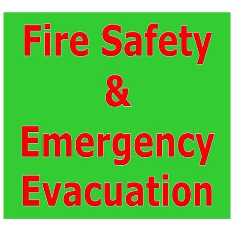  fire safety training