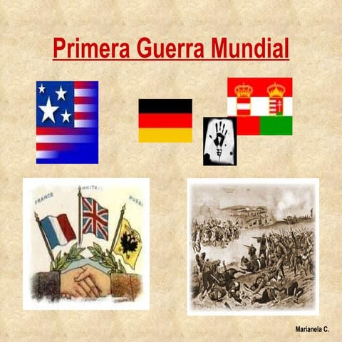PRIMERA GUERRA MUNDIAL (1914-1918)