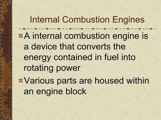 Aero Engines four stroke engine ......... | PPT
