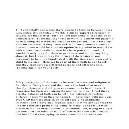 1-  I can totally see where there would be tension between.docx