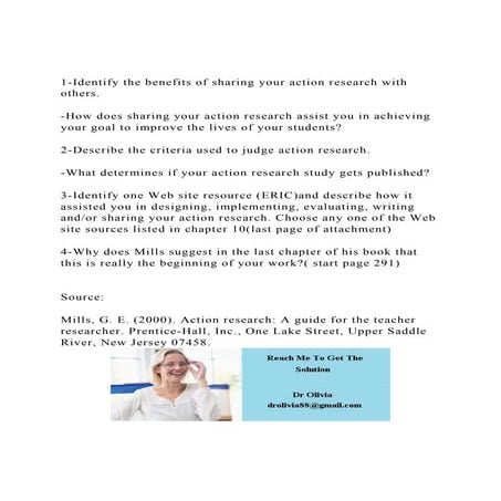 1-Identify the benefits of sharing your action research with oth.docx