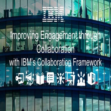 1   improving engagement through collaboration
