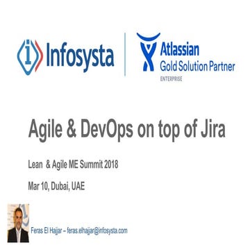 Agile & DevOps on top of Jira by Feras El Hajjar