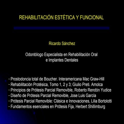 Generalidades de Protesis Total