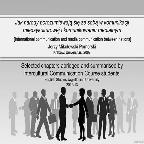 Intercultural communication