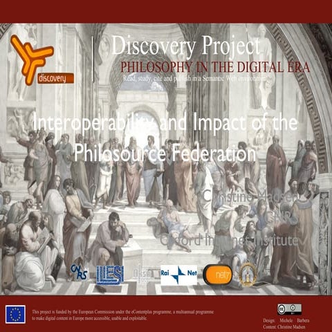 Interoperability And Impact in the Philosource Federation