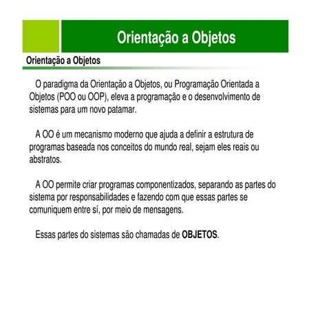 Apostila programao orientada a objeto no abap | PDF
