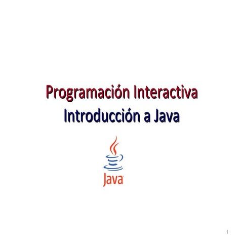 1.introduccion java