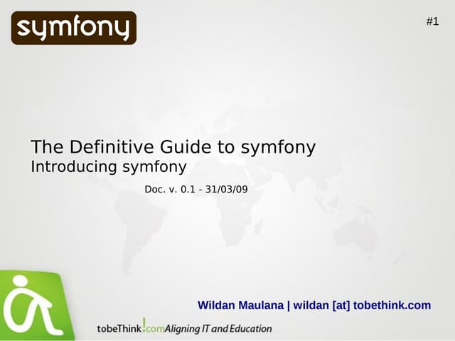Introducing symfony