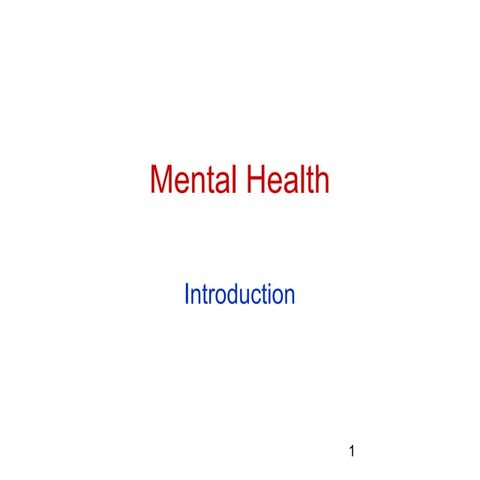 Psychiatry 5th year, 1st lecture (Dr. Nazar M. Mohammad Amin)