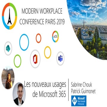2019-12-09 MWCP19 Préconférence  Les nouveaux usages de Microsoft 365
