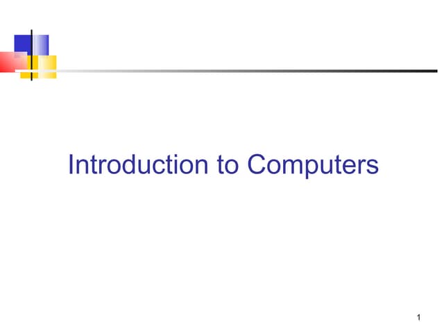 1.introduction to computers