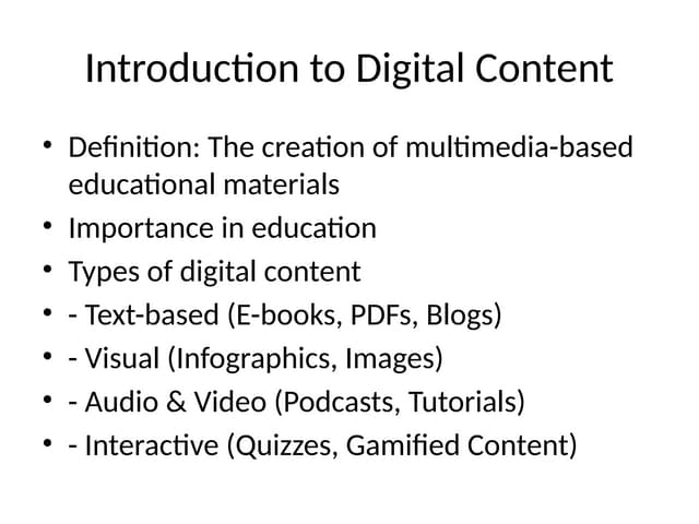 1-Introduction_to_Digital_Content with various feature