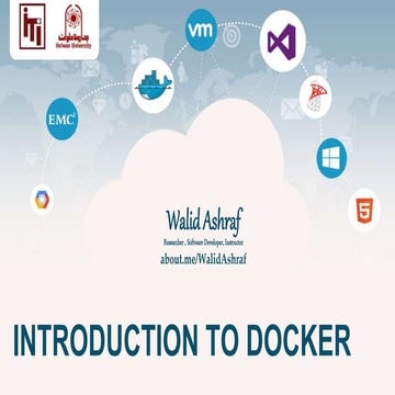 Introduction to docker