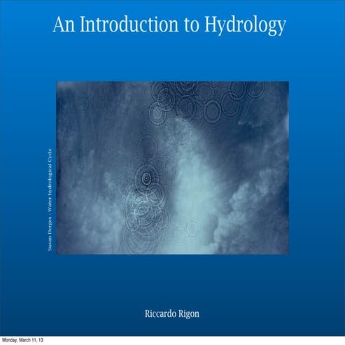 1   introduction to hydrology