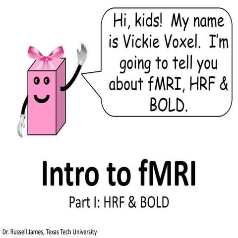 fMRI terms: HRF and BOLD