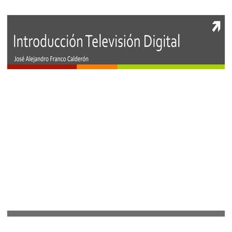 Introduccion a la tv digital | PDF