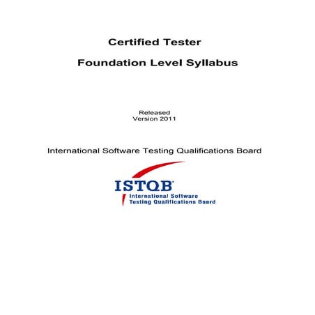 1 istqb foundation-level_syllabus_2011