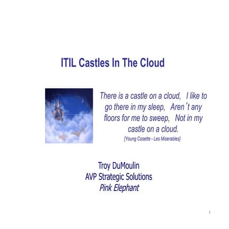 1. itil in the clouds v2   pink elephant