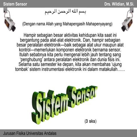 1 karakteristik sensor
