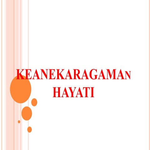 Keanekaragaman Hayati