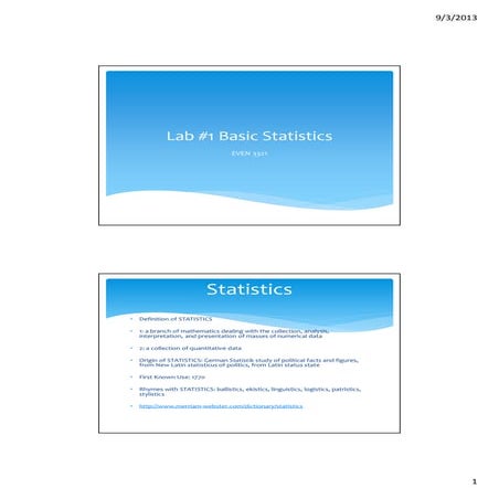 1 lab basicstatisticsfall2013