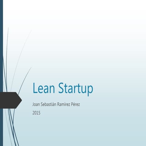 Lean startup