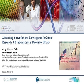 Advancing Innovation and Convergence in Cancer Research: US Federal Cancer Mo...