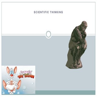 #1  marcellus scientific thinking, ...