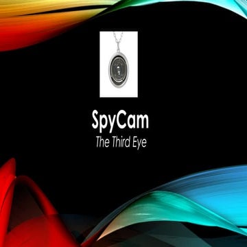 New Product Launch - Marketing Strategy Spy Cam