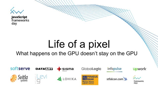 Martin Naumann "Life of a pixel: Web rendering performance"