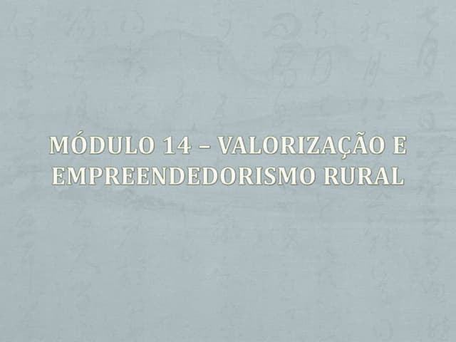 1.mód 14   valorização e empreended...