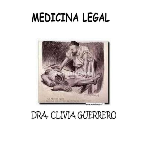 1. medicina legal conceptos