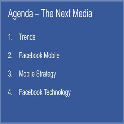 1. Mobile Monday 07/2012 - Mr. Huynh Kim Tuoc, facebook