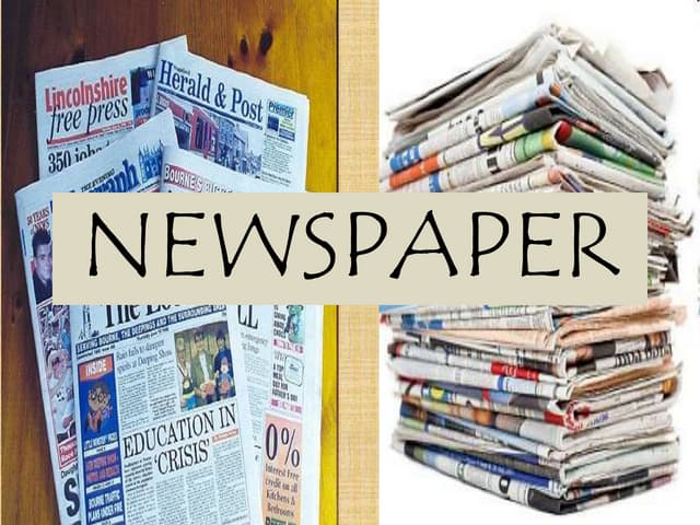 newspaper