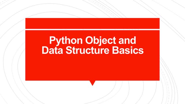 1-Object and Data Structures.pptx