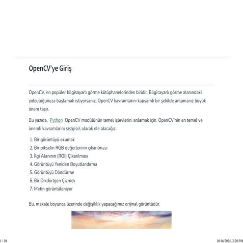 1-OpenCV'ye Giriş Goruntu_Isleme_Test_TR .pdf-.pdf
