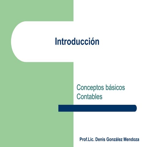 Conceptos Básicos De Contabilidad Pdf