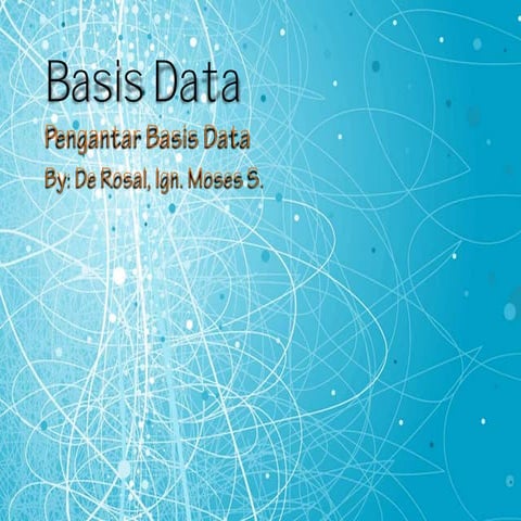 1 pengantar basisdata