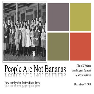 people are not bananas- International Law