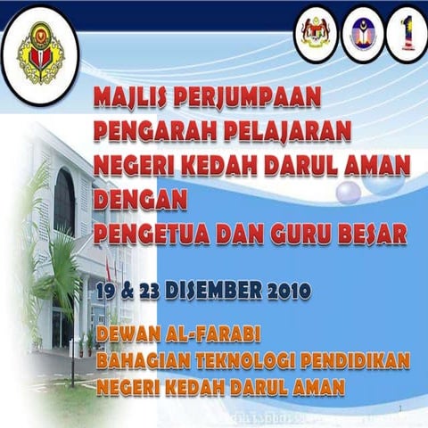 1  P E R J U M P A A N  P E N G A R A H  D E N G A N  P E N G E T U A &amp;  ...