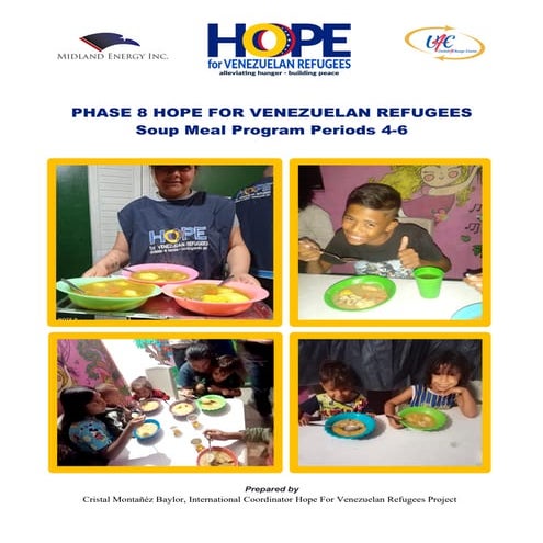 Phase 9 Hope For Venezuelan Refugees Soup & Hot Meal Program | PDF