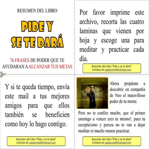 Libro PIDE y se te DARA | PPT