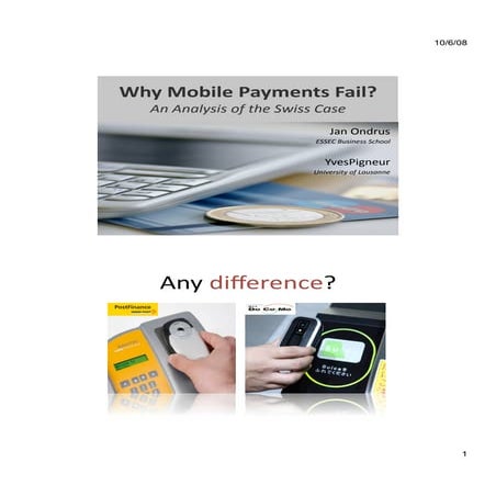 Understanding the mobile payment phenomenon