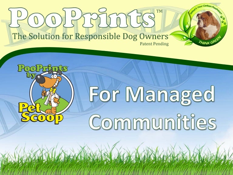 Pooprints complete presentation 2015
